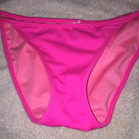 PINK bathing suit cheeky bottoms - Picture 2 of 4